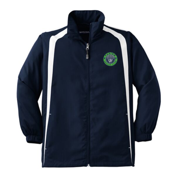 Youth Colorblock Raglan Jacket Thumbnail